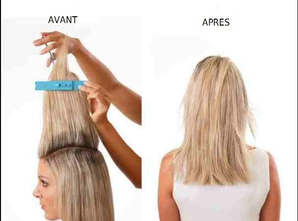 coiffure degrade dans la masse