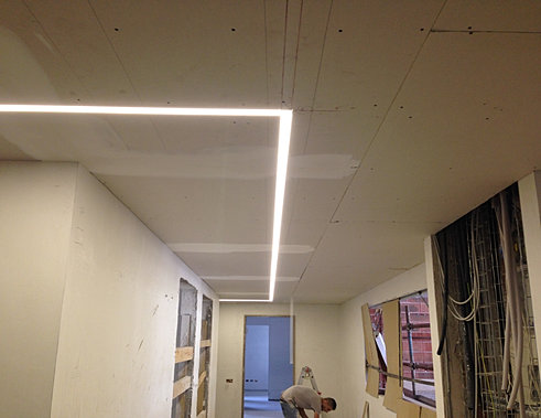 Tagli di luce nel cartongesso