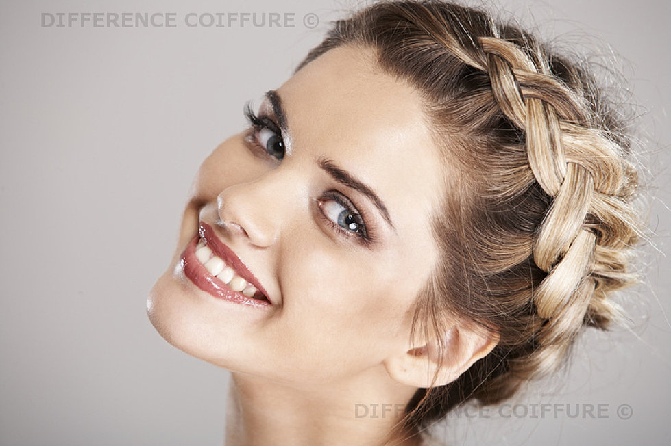 coiffure mariage tie and dye