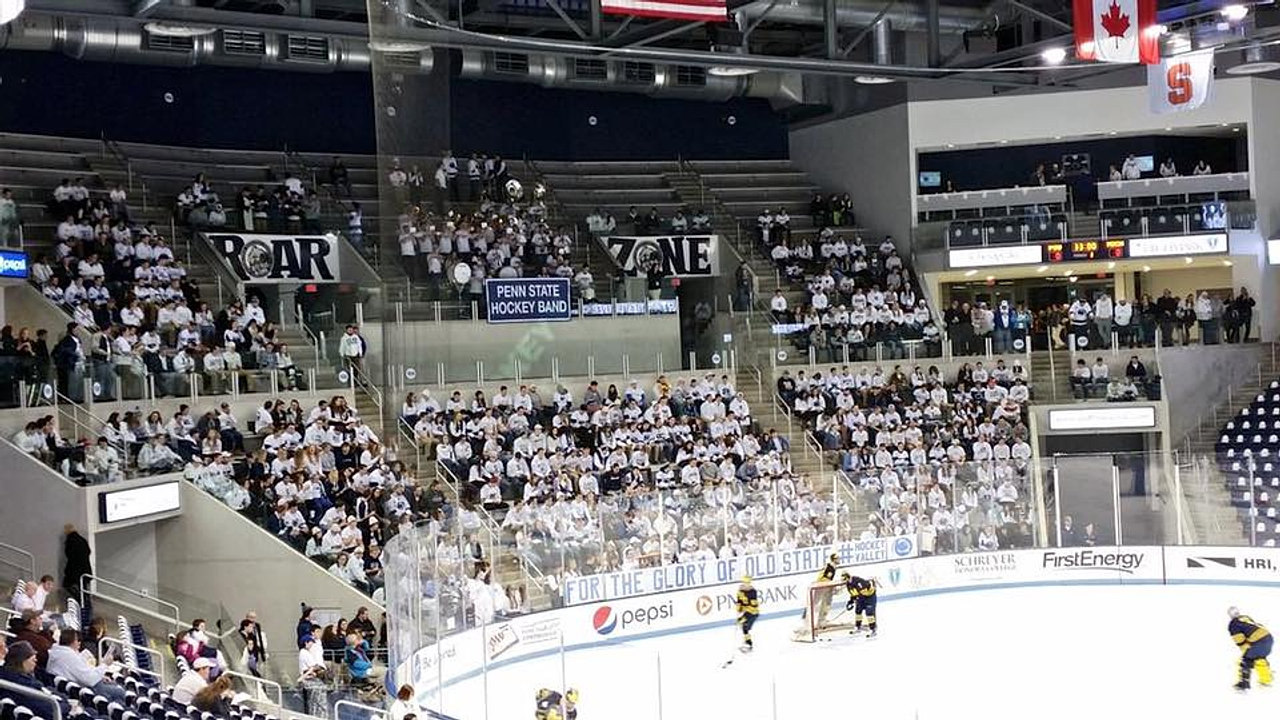 Image result for penn state hockey student section