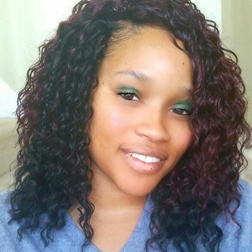 ... Part and Bohemian Hair Crochet Braids under Dess African Hair Braids