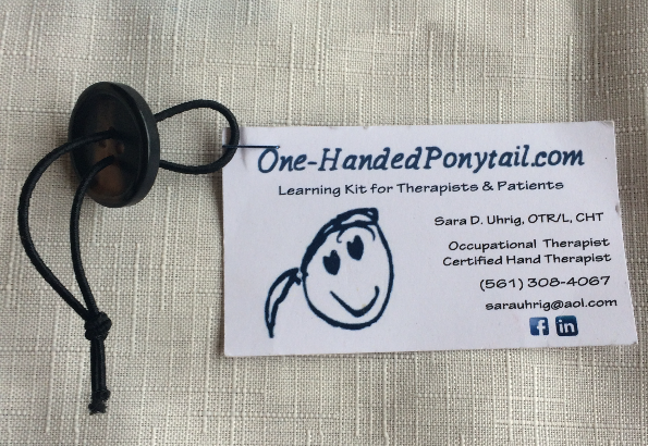 New Discovery One Handed Pony Tail Device By Sara Uhrig