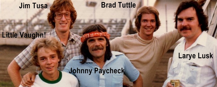 Young Vaughn Skow with Johnny Paycheck Young Vaughn Skow with Johnny Paycheck