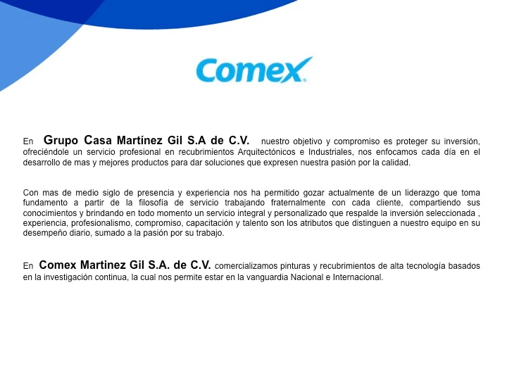 carta presentacion