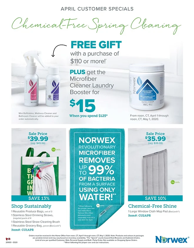 Norwex Home Cleaning Products