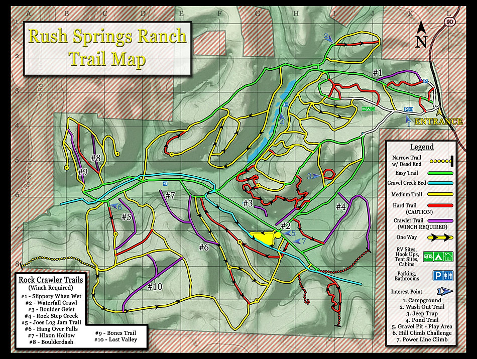 Trail map and Downloads