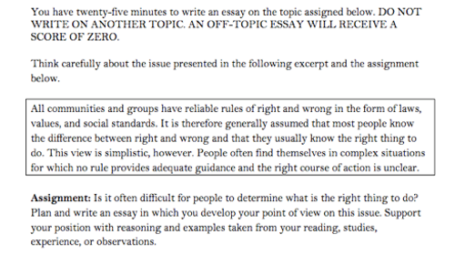 Essay topics for do the right thing