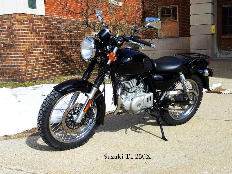 Suzuki TU250X Rear Fender Rack FR to ManRacks