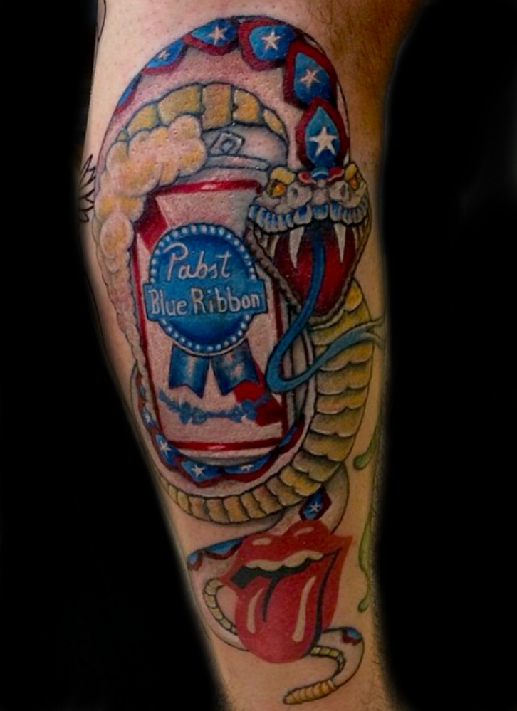 pabst blue ribbon logo tattoo www imgkid com the image pabst blue ribbon logo tattoo www imgkid com the image
