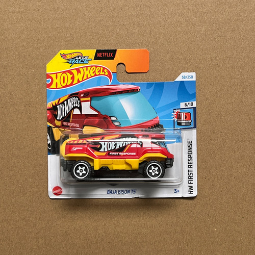 Hot Wheels Mainline Netflix Lets Race Baja Bison T HW First