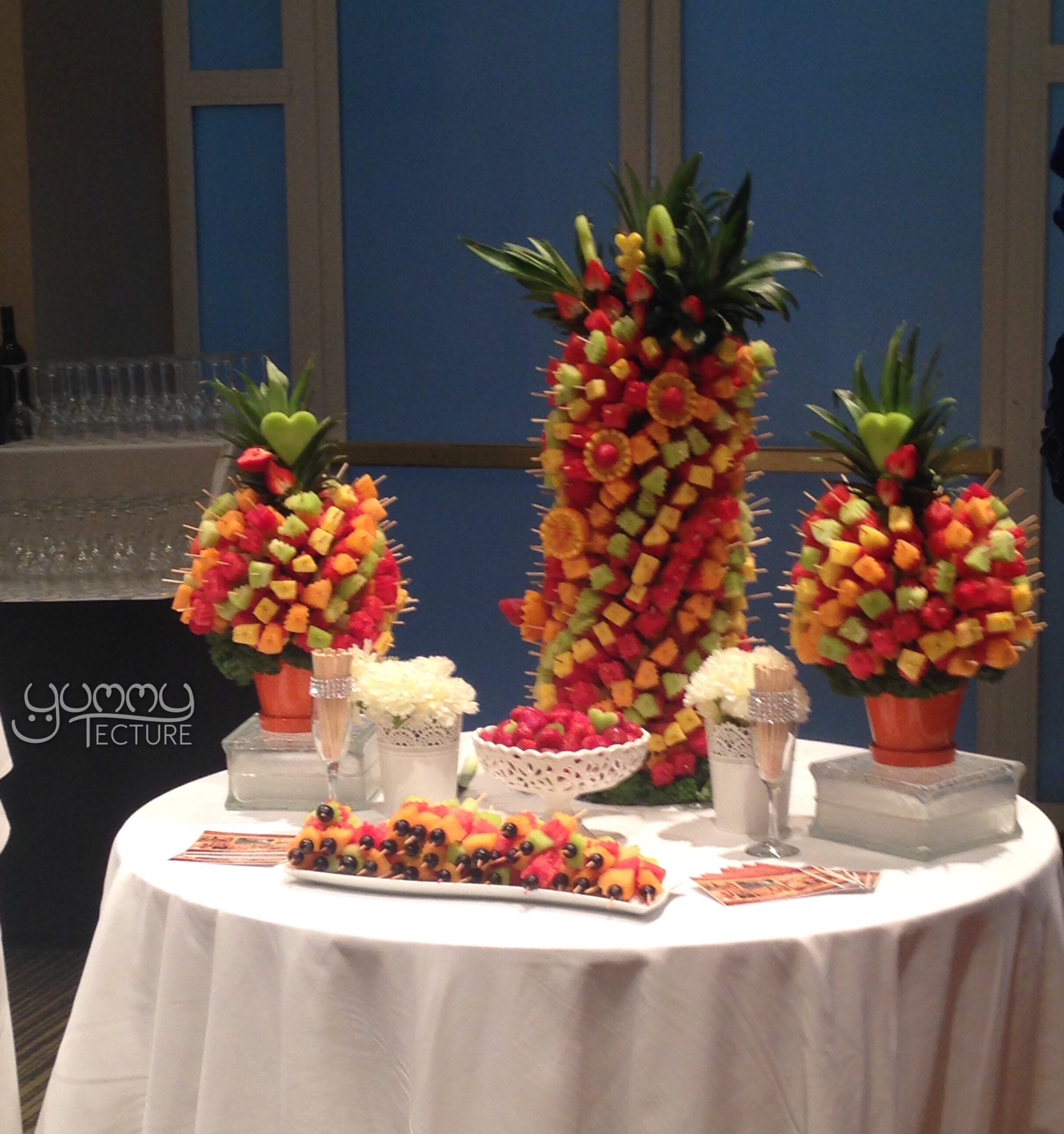 Fruit Skewer Horderves Yummytecture Fruit Skewer Horderves