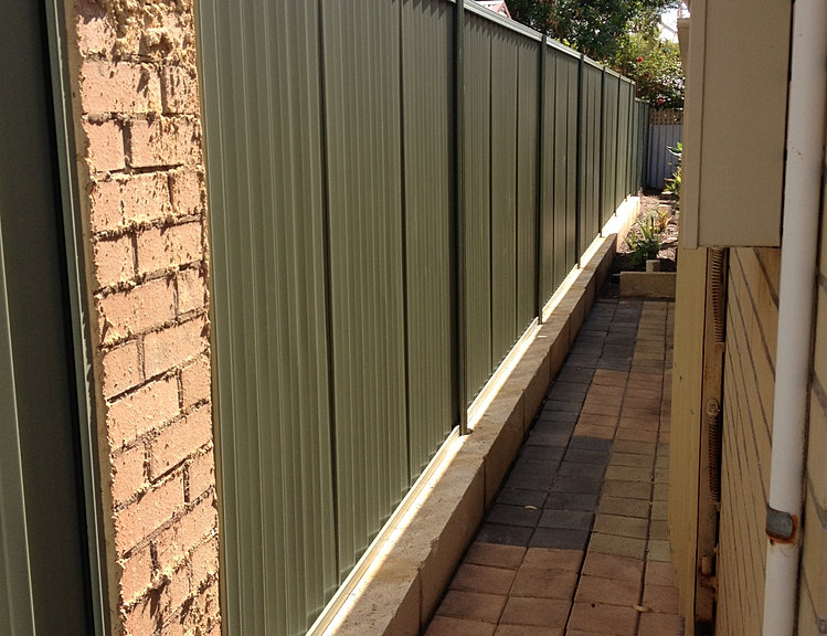 Colorbond fencing