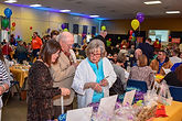 Cruise Night Attendees view items for silent auction
