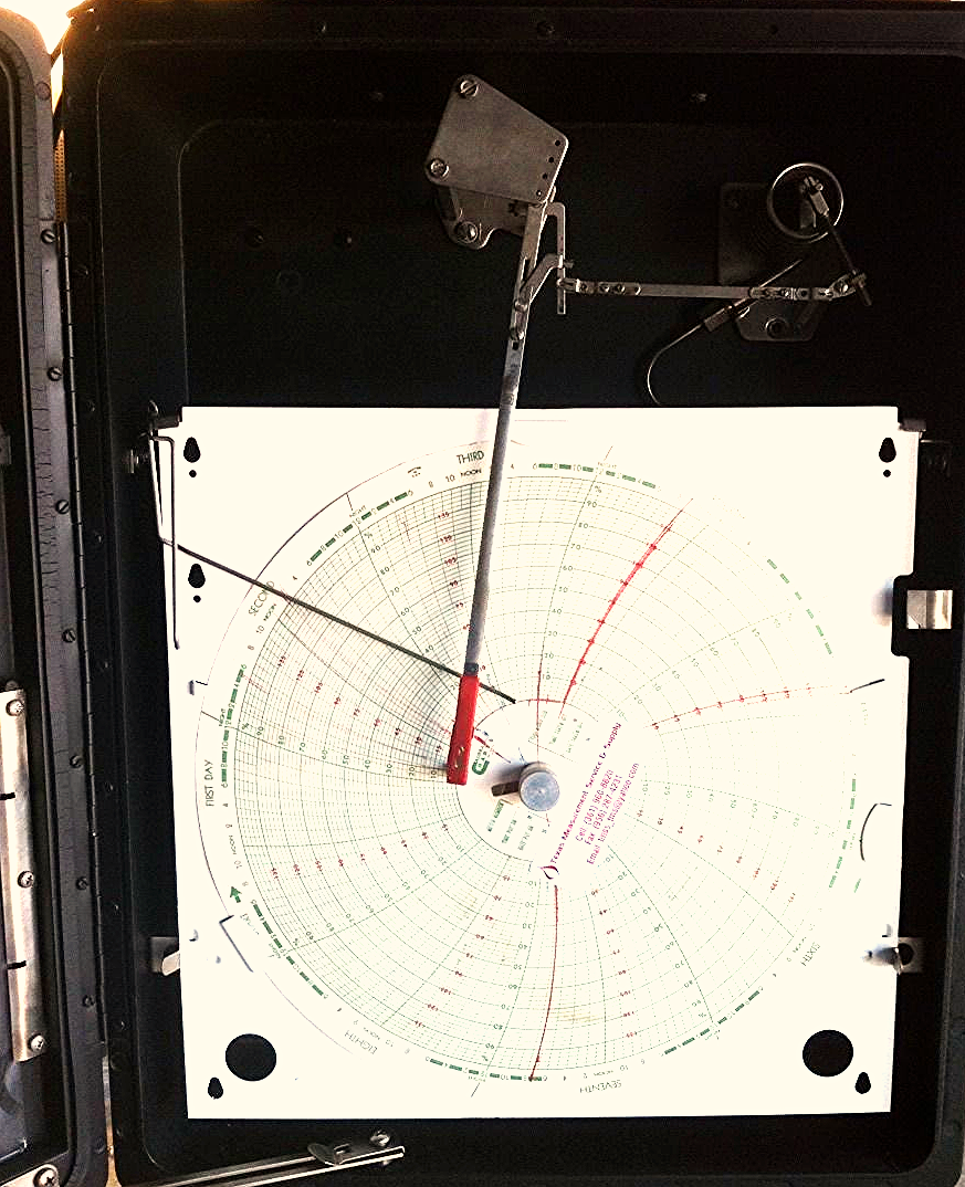 Itt Barton Chart Recorder Dp Aos Surplus Oil Gas Equipment Itt Barton Chart Recorder Dp Aos Surplus Oil Gas Equipment