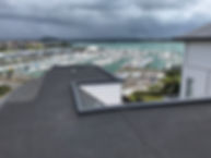 Membrane roof rebuild completion photo.j