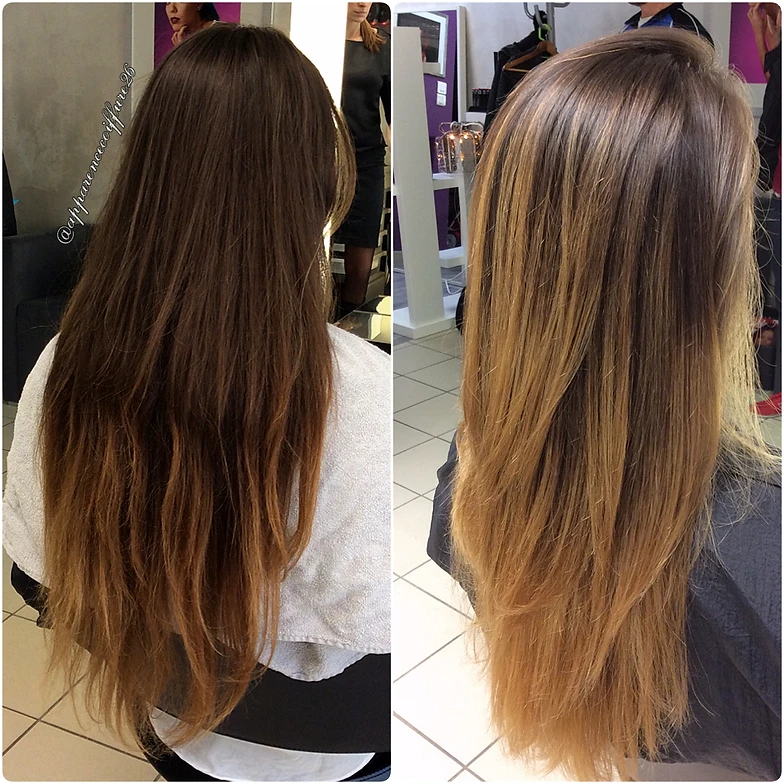 Balayage Californien blond naturel