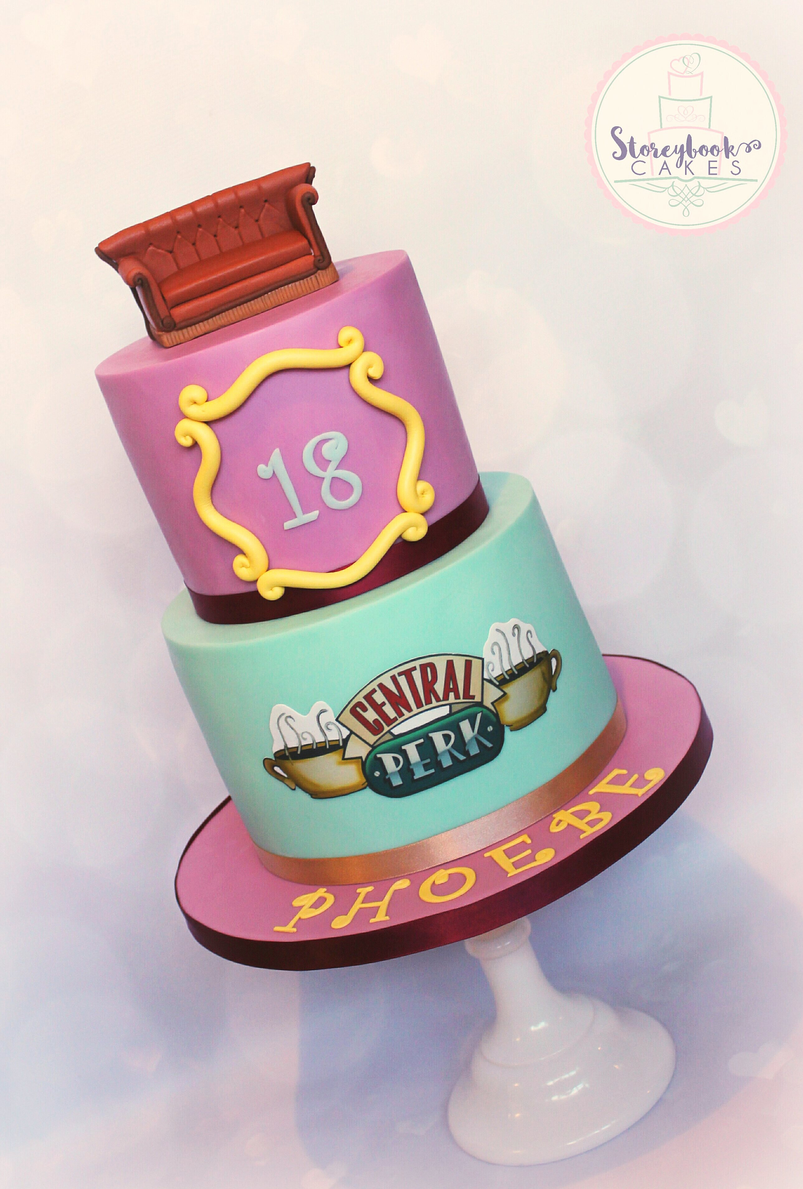 Storeybook Wedding Cakes Worksop Friends Cake