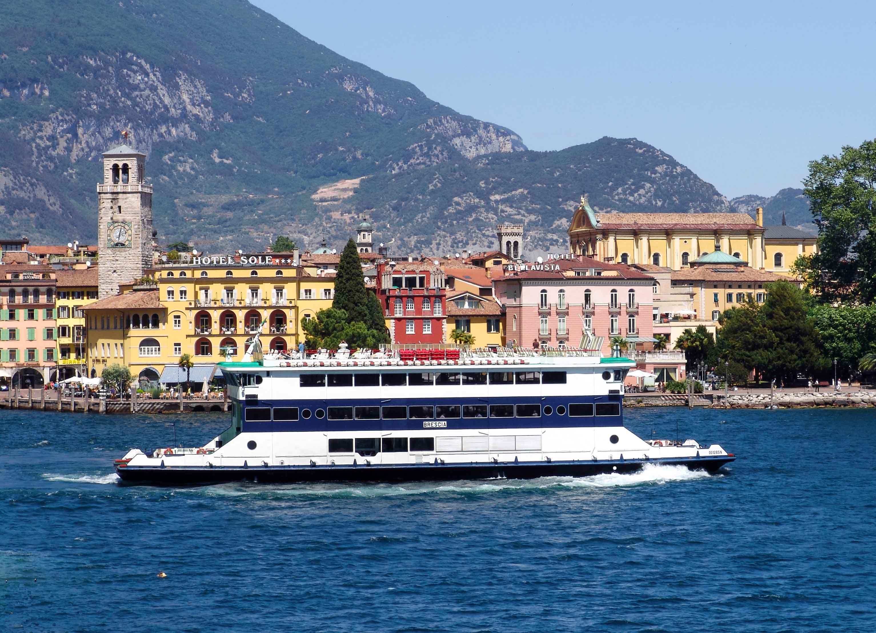 Platz 7: Gardasee, Italien