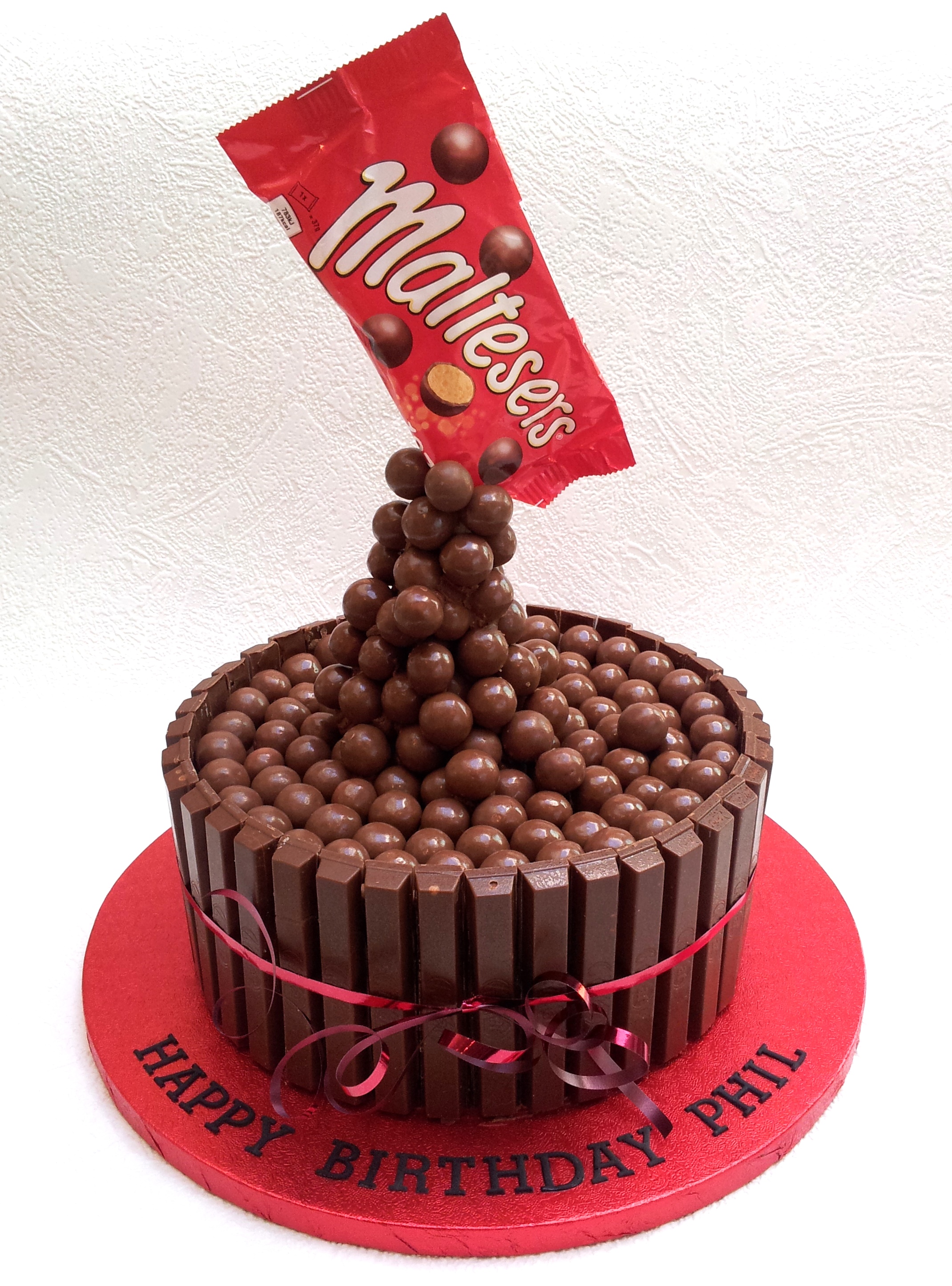 Chocolate Birthday Cake Personalised Chocolate Birthday Cake Personalised