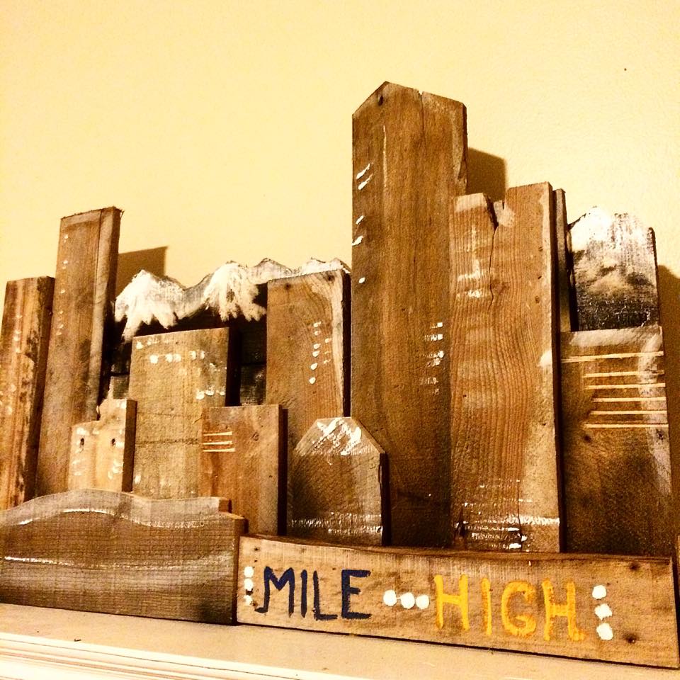City Skyline State Pallets