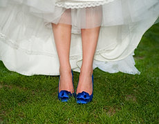 white wedding, shoes, dress,  blue, legs grass  for dress,  shoes, shoes white, wedding grass,