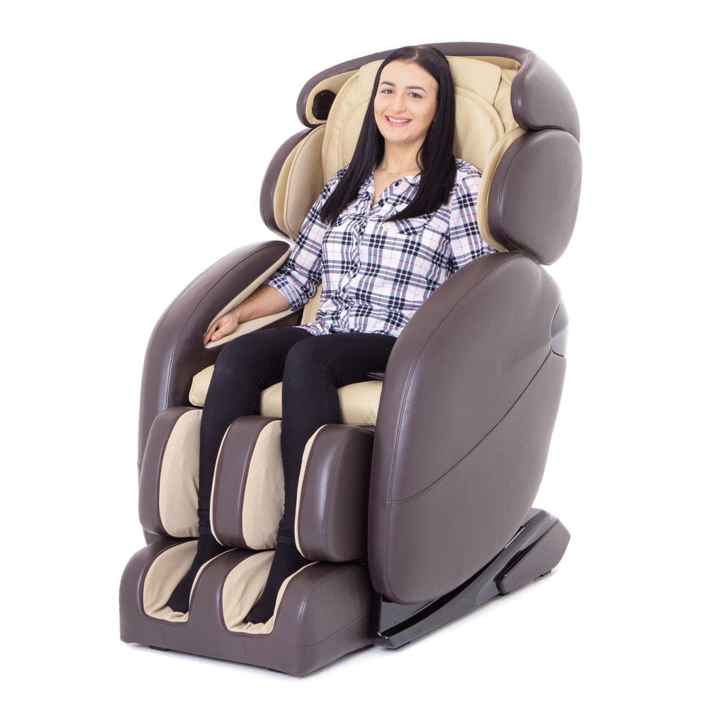 Massage Chair Recliner PU Leather Shiatsu Massage Chair Electric