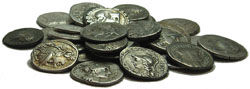 silver denarii of the Roman Republic (211-49 B.C.)