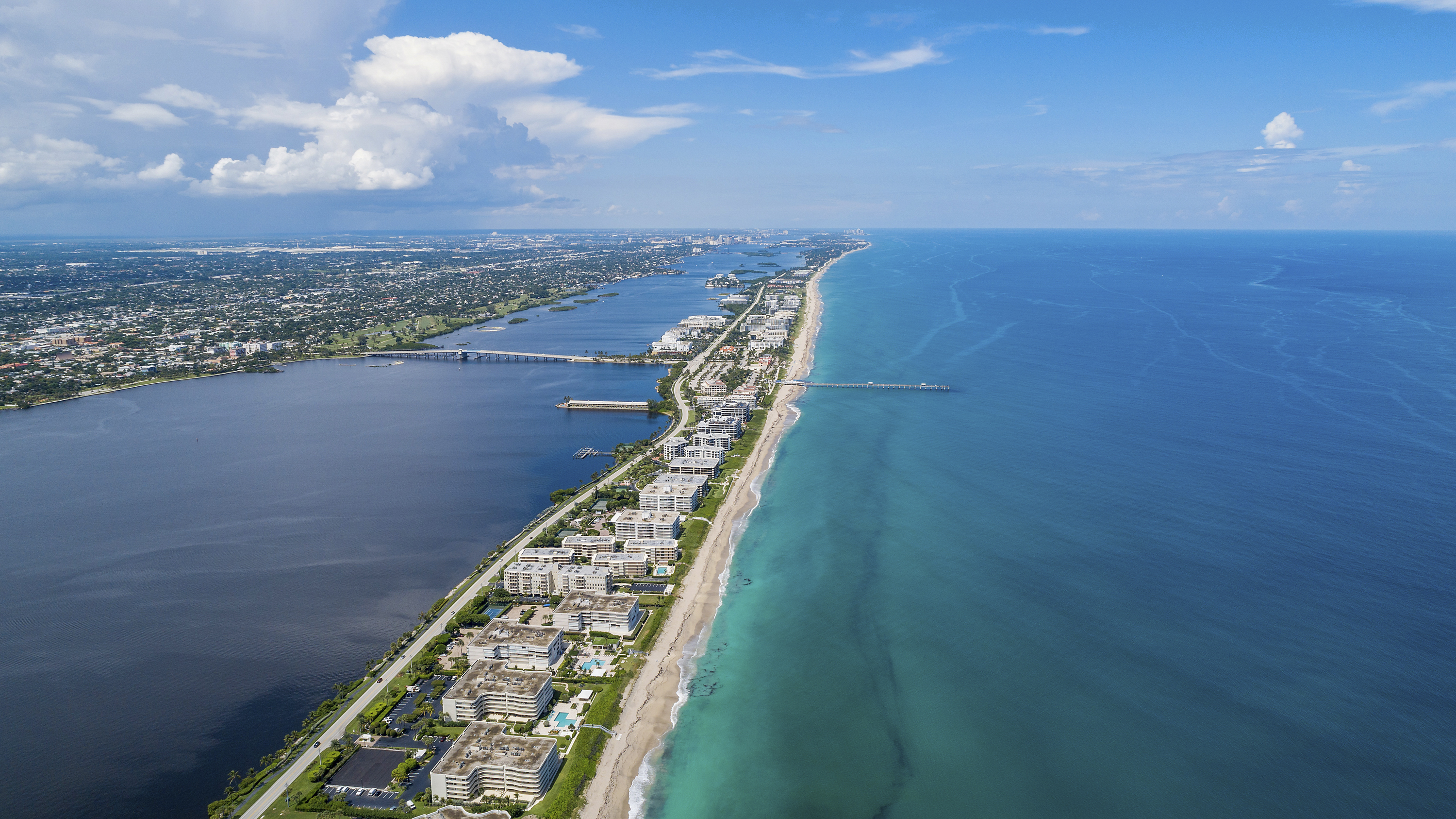 the island of palm beach
