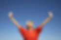 Lady looking to the sky
