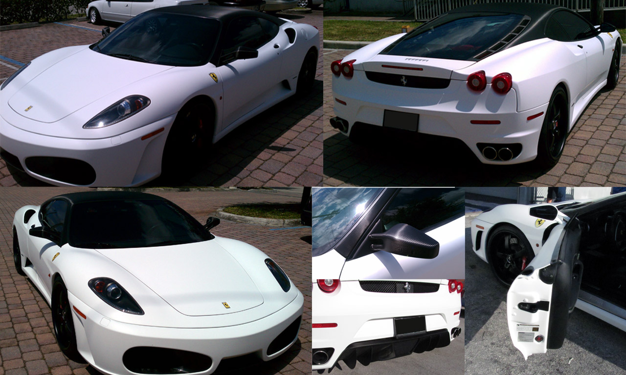 MIAMI CAR WRAPS MATTE WRAPS CARBON FIBER VINYL WRAP CUSTOM WRAPS