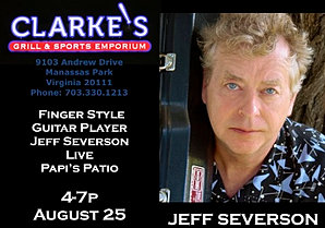 Jeff Severson @ Clarke's August 25