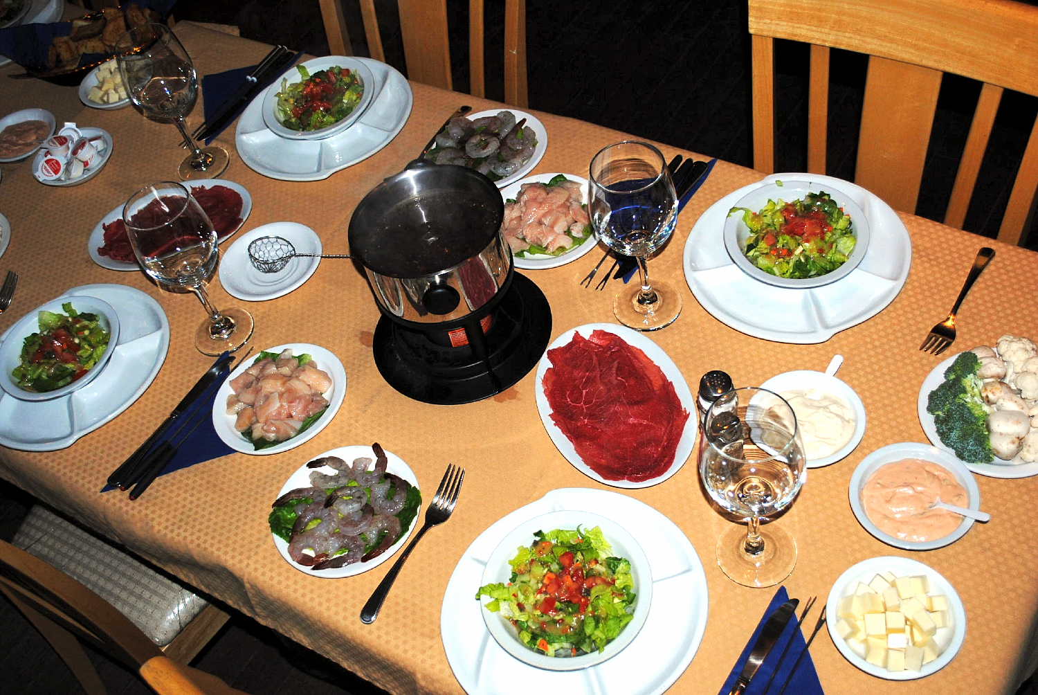 Auberge du km 31 Fondue chinoise