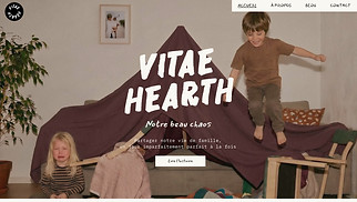 Templates de sites web Personnel - Blog familial (accessible)