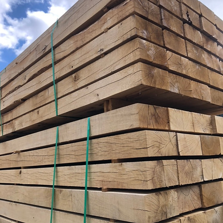 Hampshire Green Oak Quality Oak Sleepers