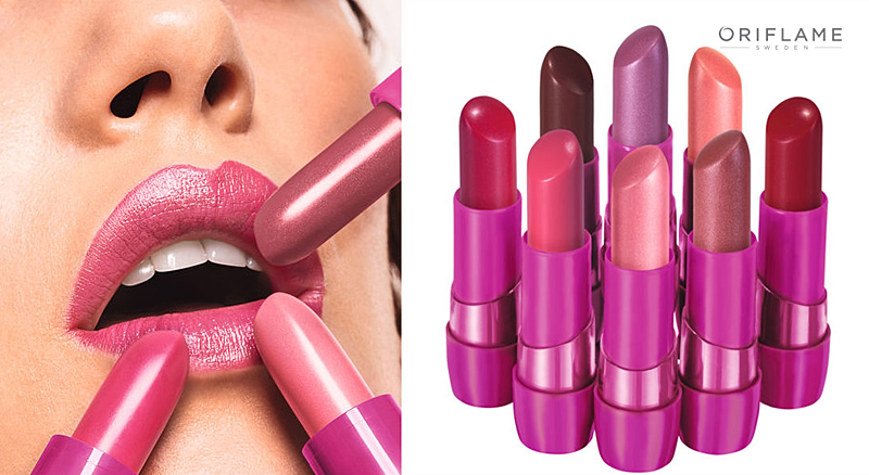 Губная помада цветомания орифлейм very me lip addict lipstick oriflame.