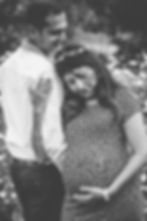 Pregancy photo shoot outdoors bump to baby