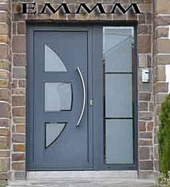 puerta minimalista