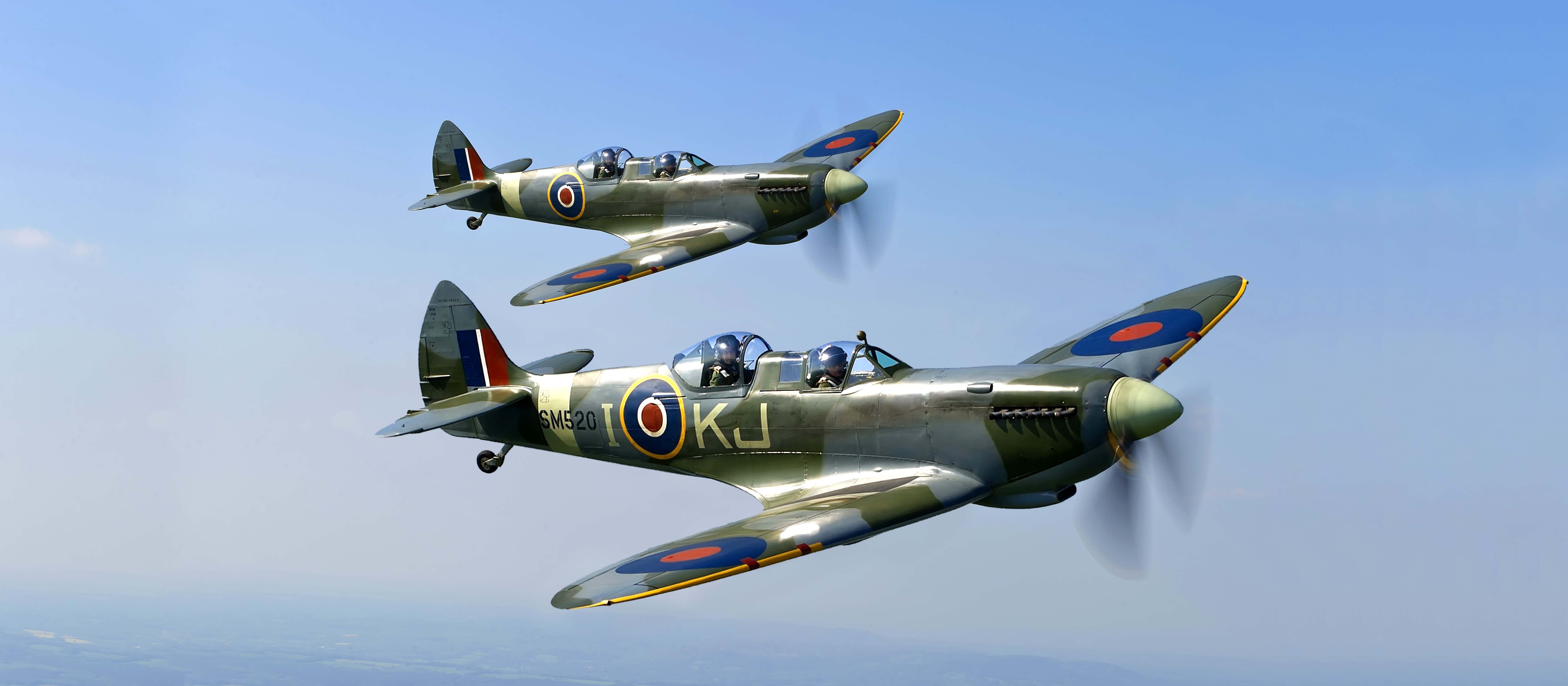 Spitfire Flight Experiences from Goodwood Aerodrome, UK