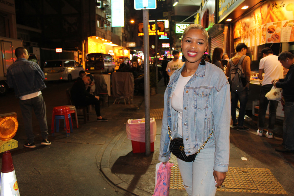 Night market trekking.