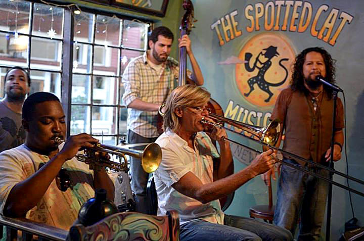 New Orleans jazz at the Spotted Cat