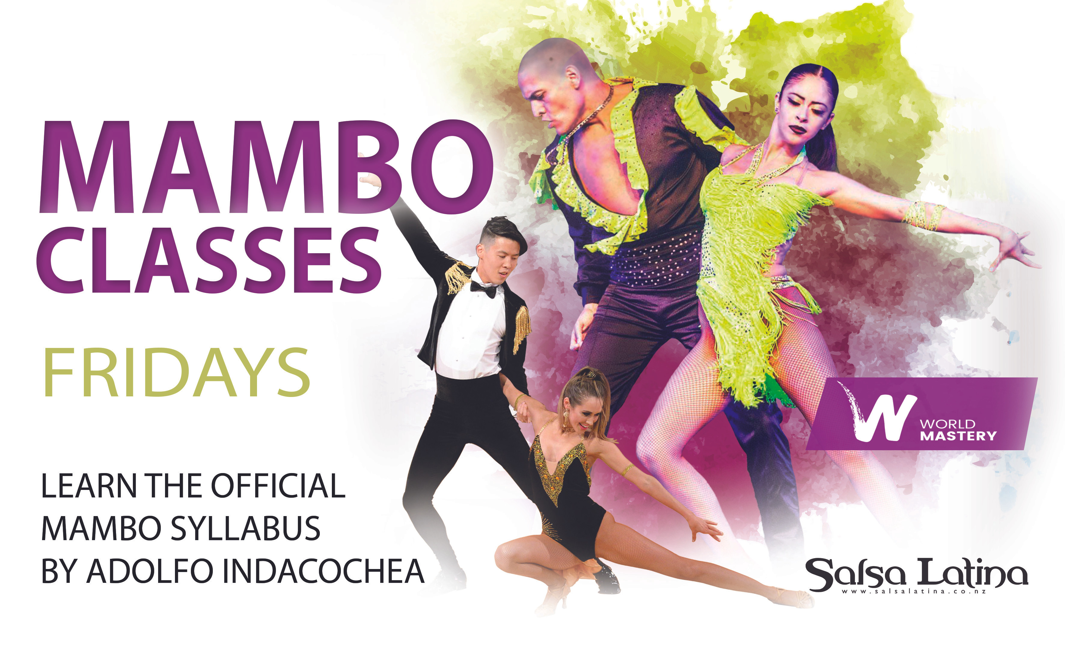 Mambo Salsa On Dance Classes Christchurch New Zealand Salsa Latina