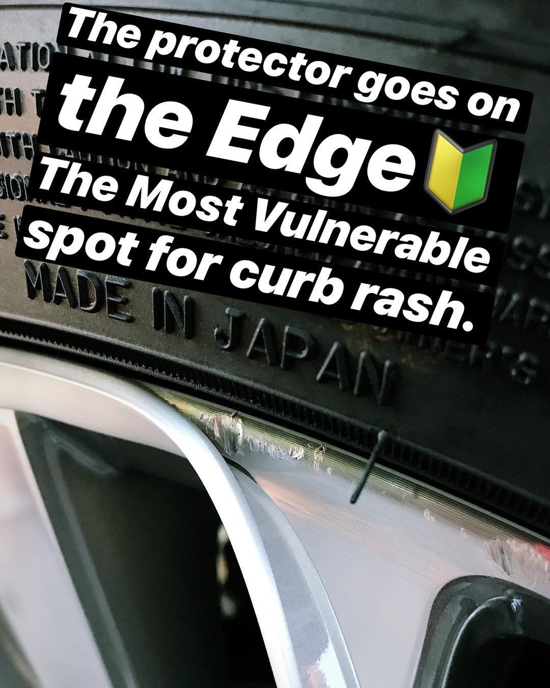 wipe clean surface - not discolored by brake dust.