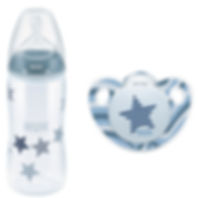 Behrendt Graphic Design FC plus bottle soother illustration stars for NUK