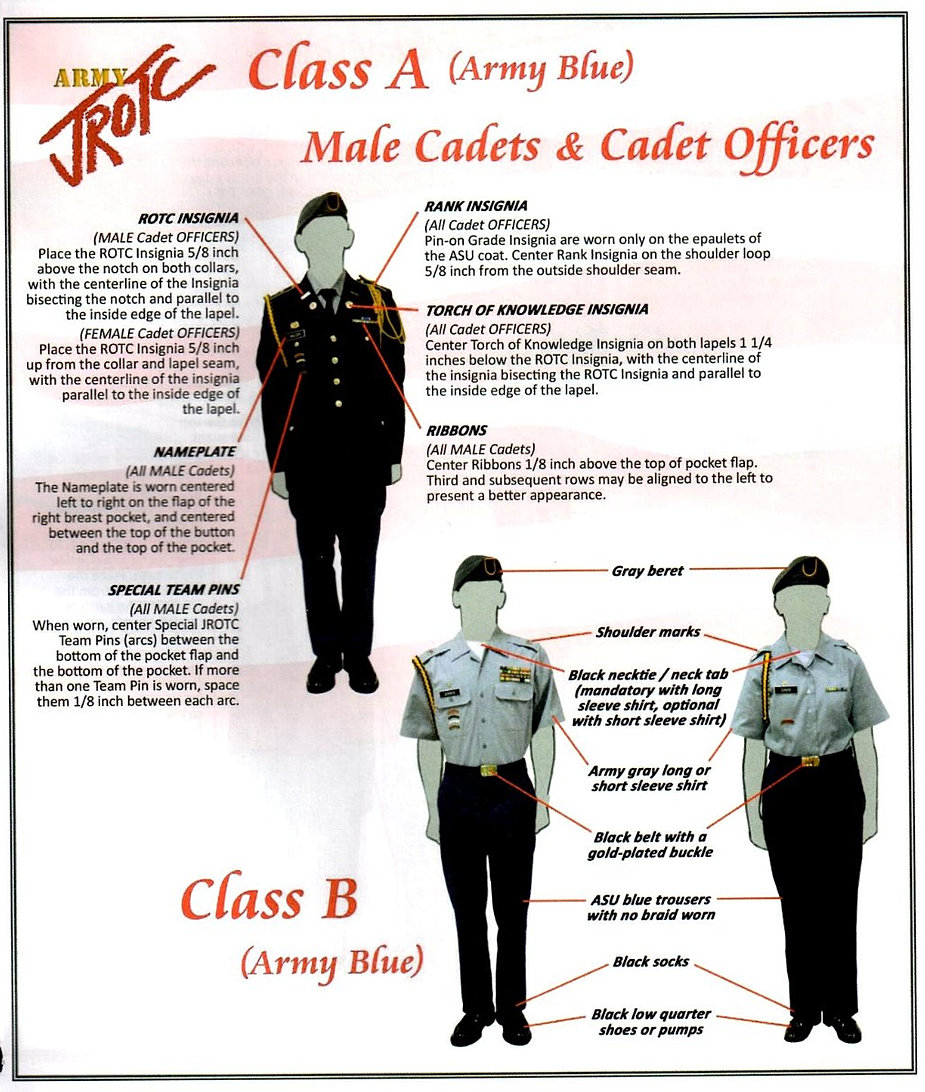 Jrotc Uniform Guide 58