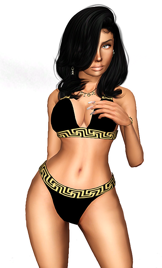 Black Gold Bikini Mysite