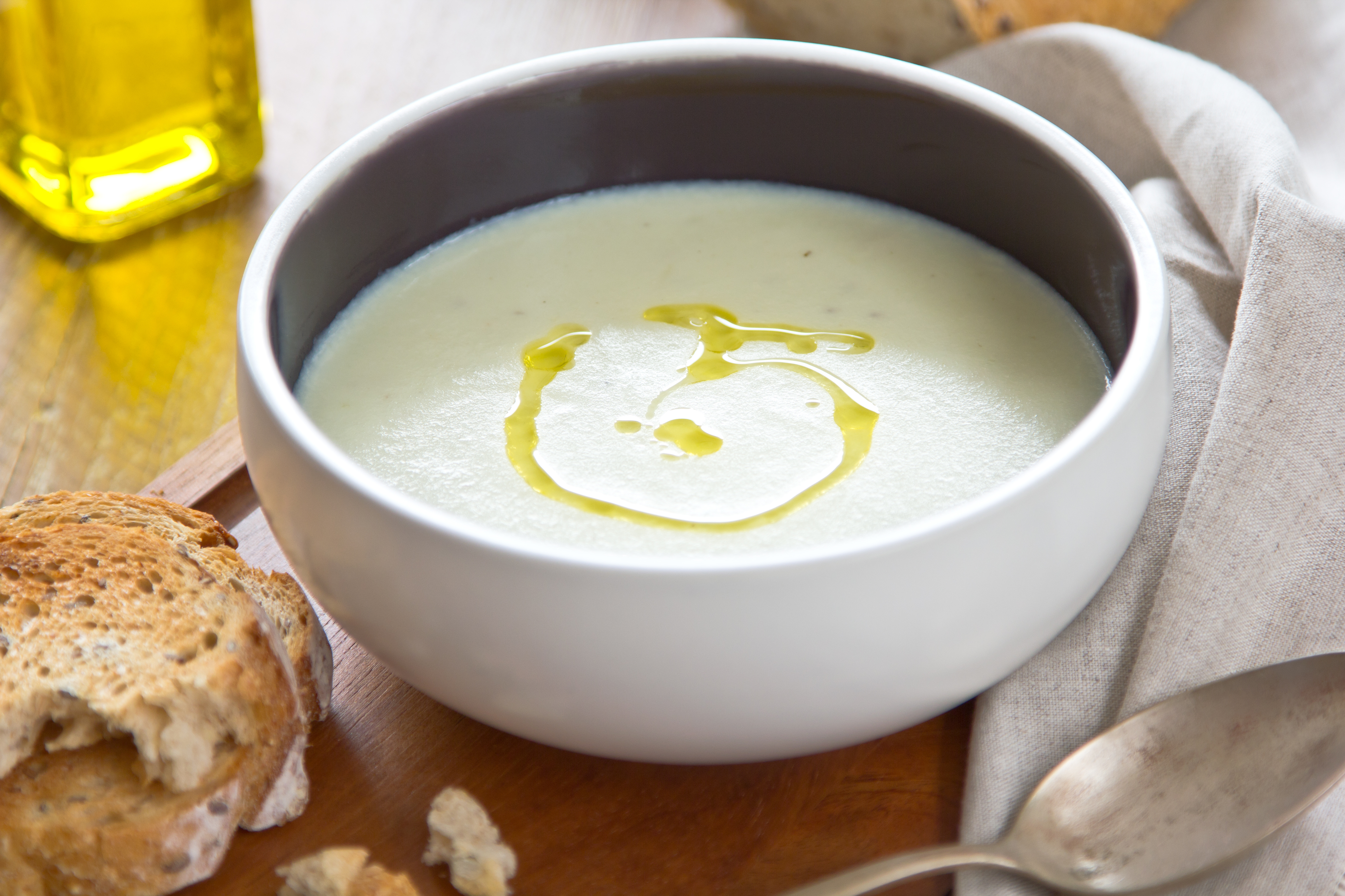 Creamy Cauliflower, Fennel and Leek Soup Thrive Tribe