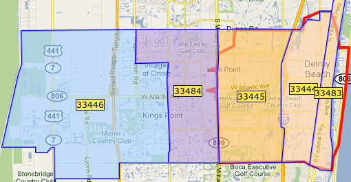 Zip code delray beach florida