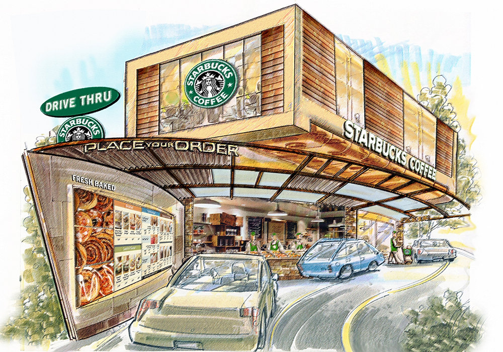 KingCasey Starbucks DriveThru of the Future