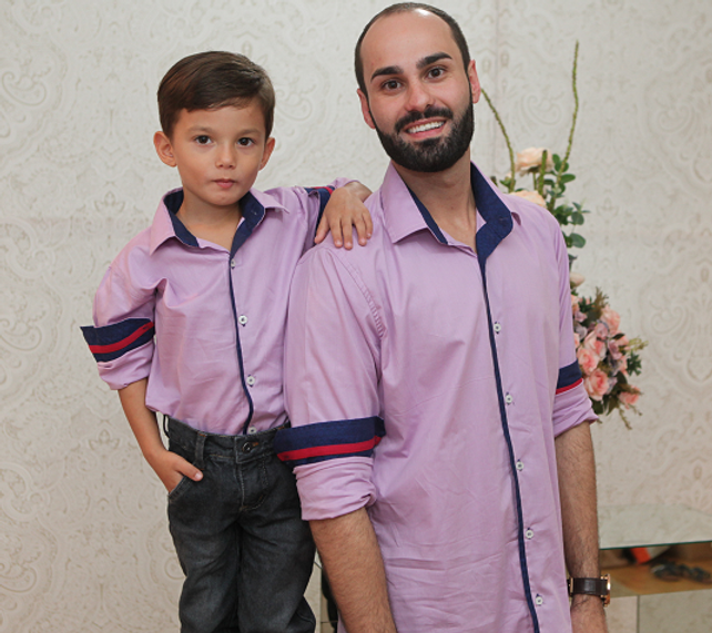 roupa pai e filha igual