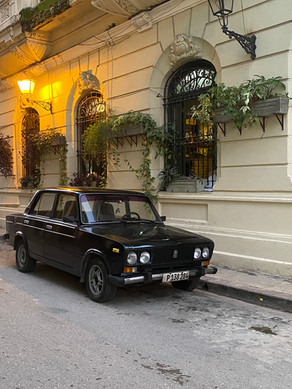 苏联时代拉达'S IN CUBA